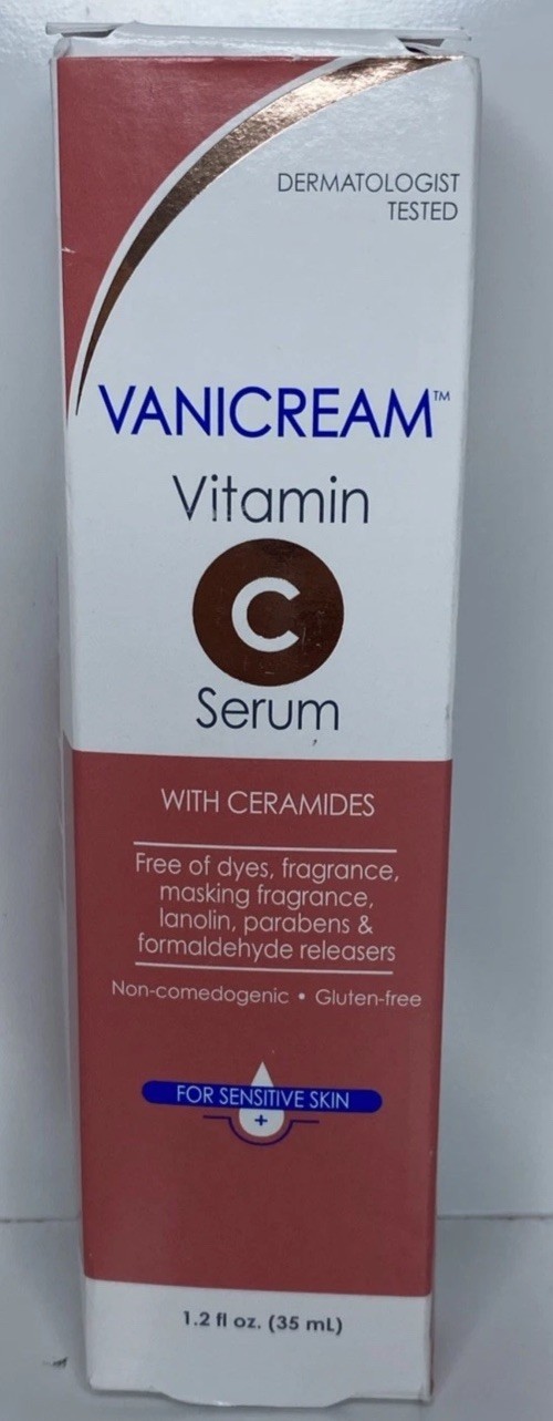 Vitamin C Serum with Ceramides, For Sensitive Skin, 1.2 fl oz (35 ml) New In Box
