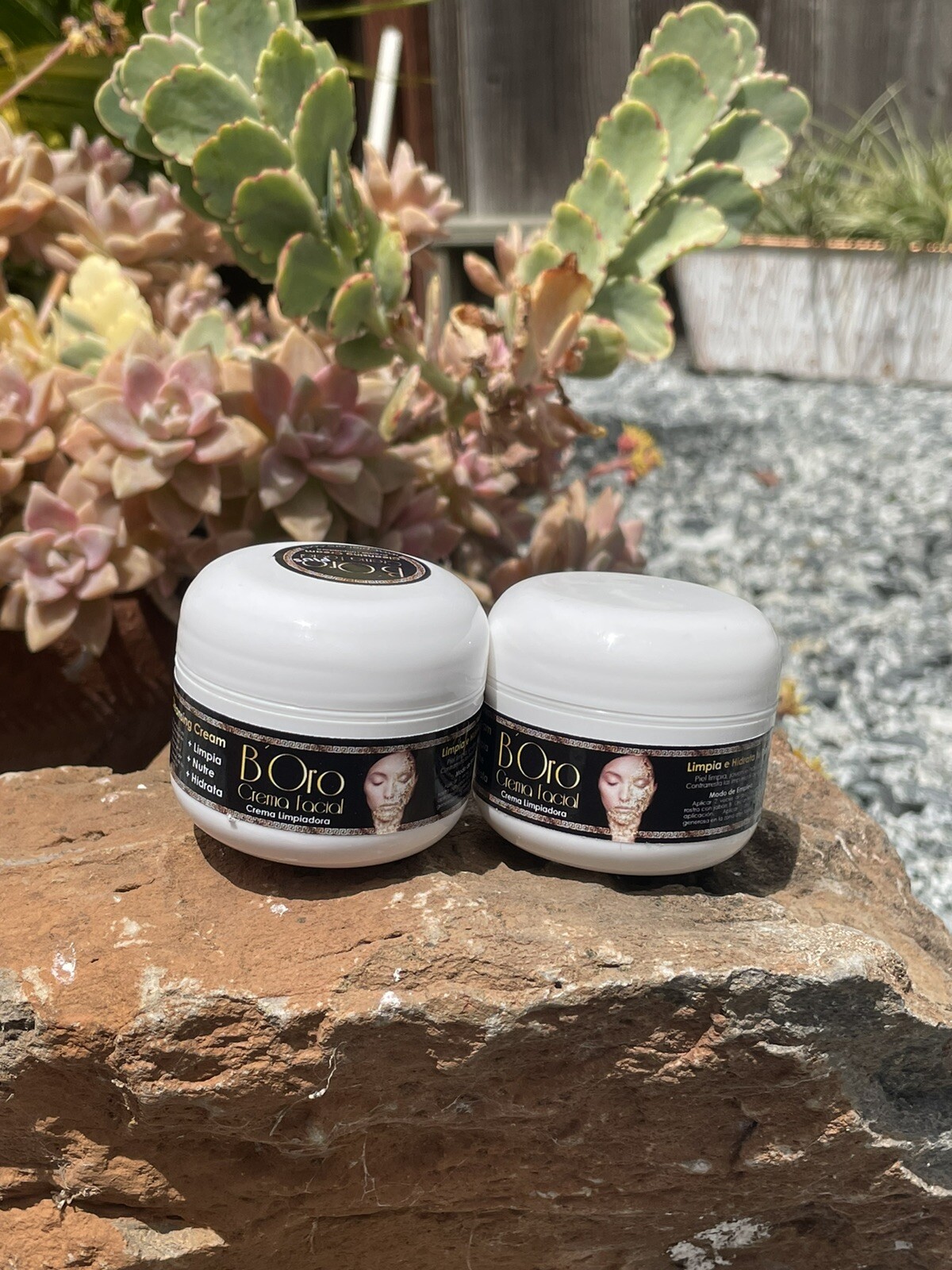 B’Oro Crema Facial Regular 39g Y Crema Plus 39g