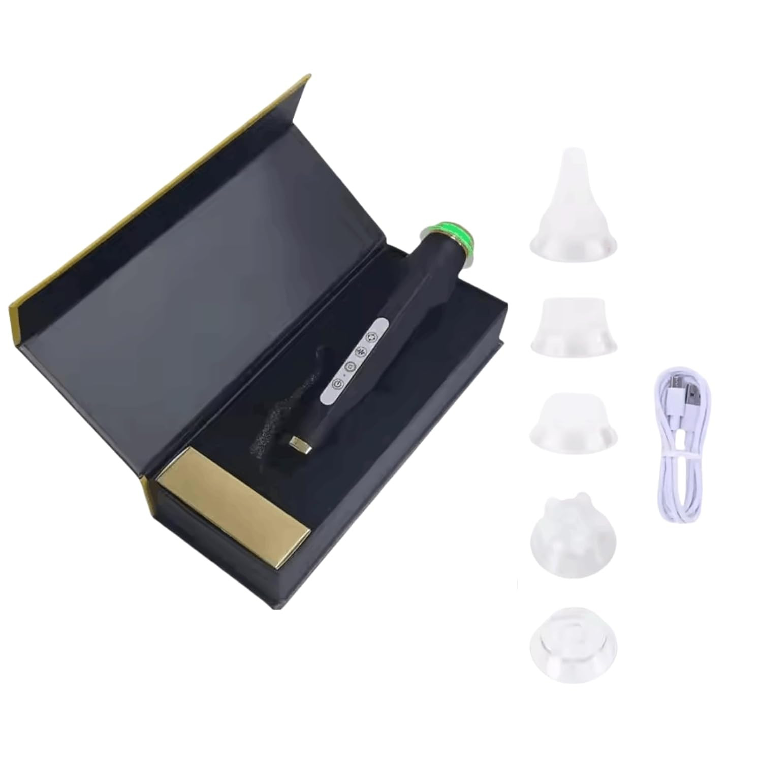 Wireless Beauty Bubble Pen Face & Neck Massager, Refresh Your Skin with Gentle V