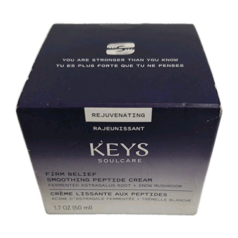 Keys Soulcare Firm Belief Smoothing Peptide Cream 1.7 fl. oz. (50mL) Vegan