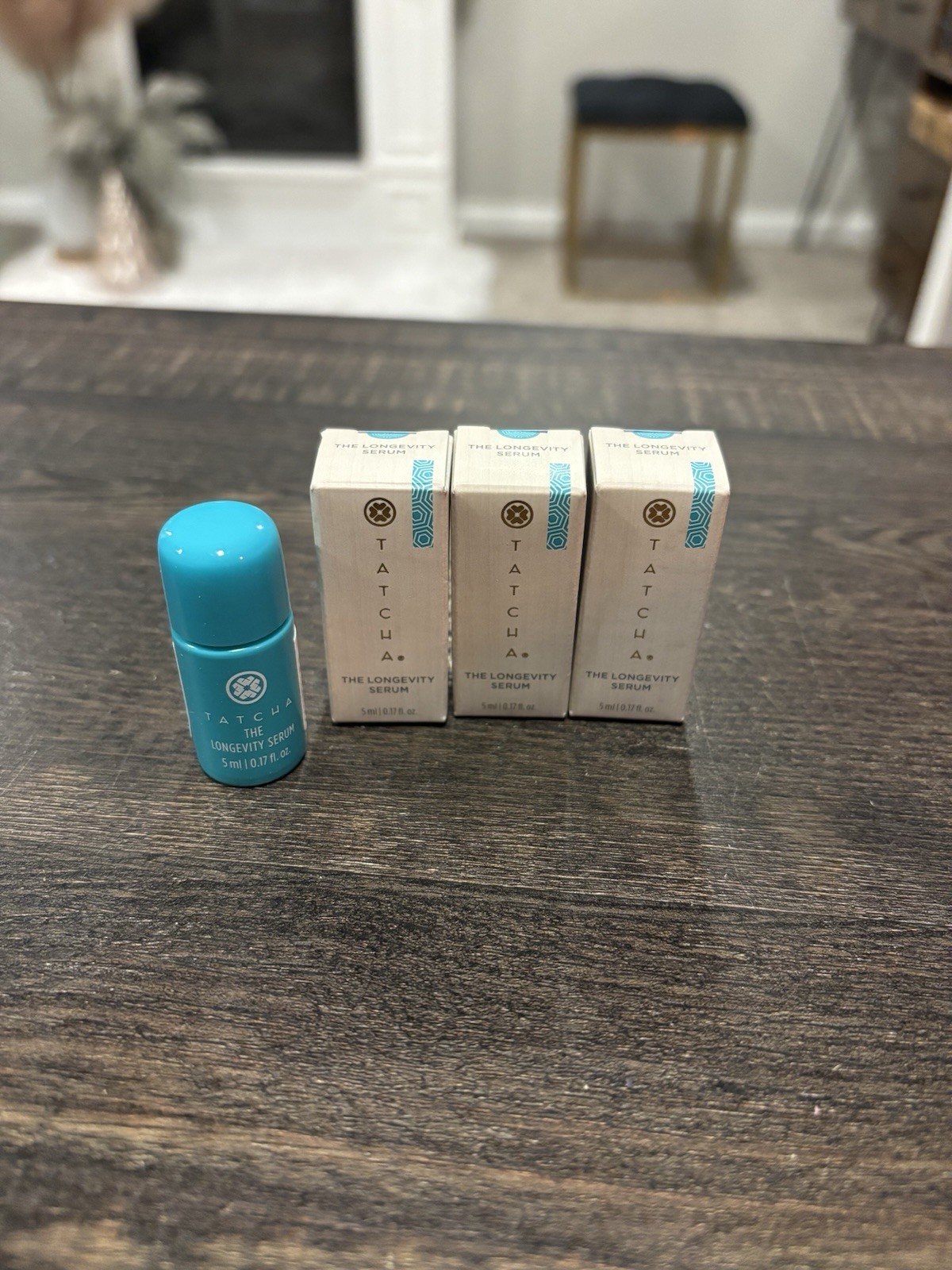 3 Tatcha The Longevity Serum Skin Strength Resilience – .17 Oz Ea = .51 Oz – NIB