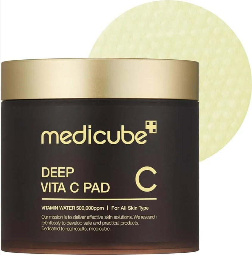 MEDICUBE Deep Vita C Pad 70 Pads, for Dark Spots & Pigmentation