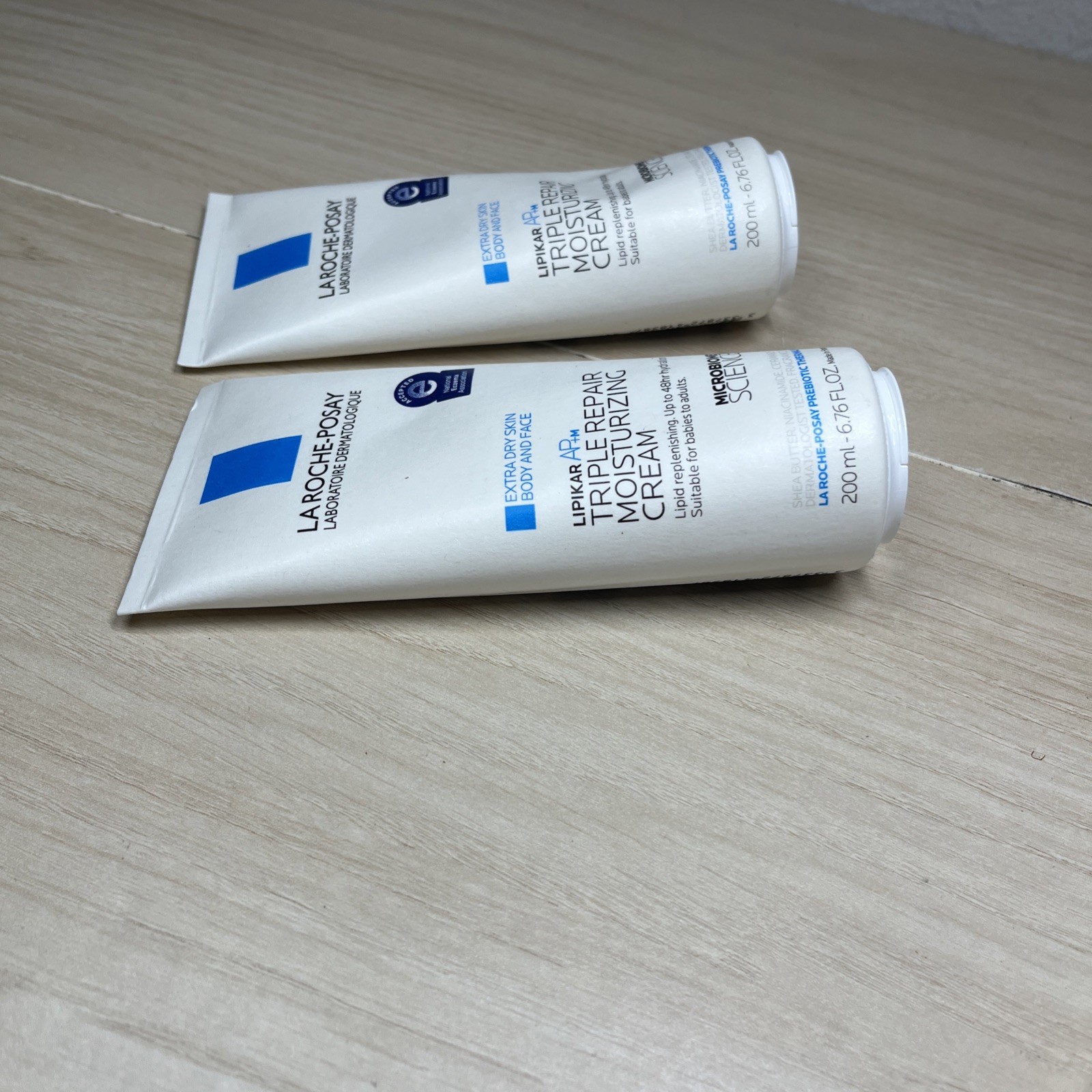 Lot Of 2 La Roche-Posay Lipikar AP+M Triple Repair Moisturizing Cream 6.76oz.