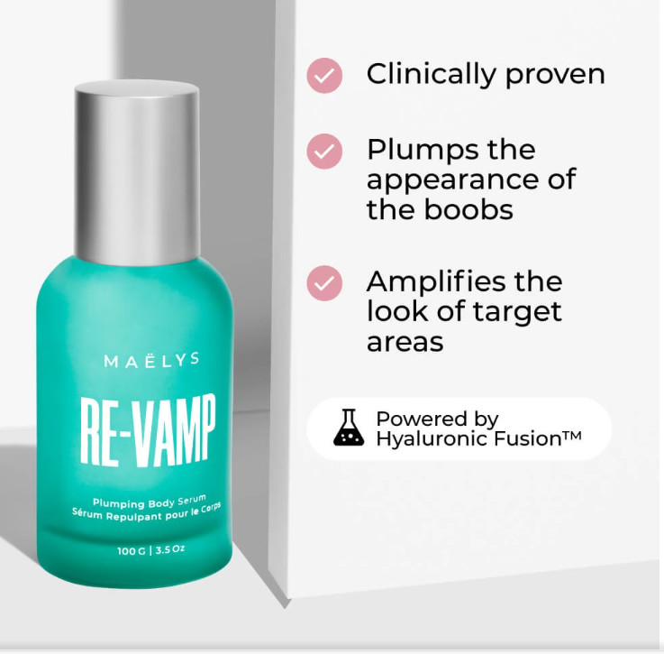 MAELYS RE-VAMP PLUMPING BODY SERUM 3.5 OZ **NIB Sealed**