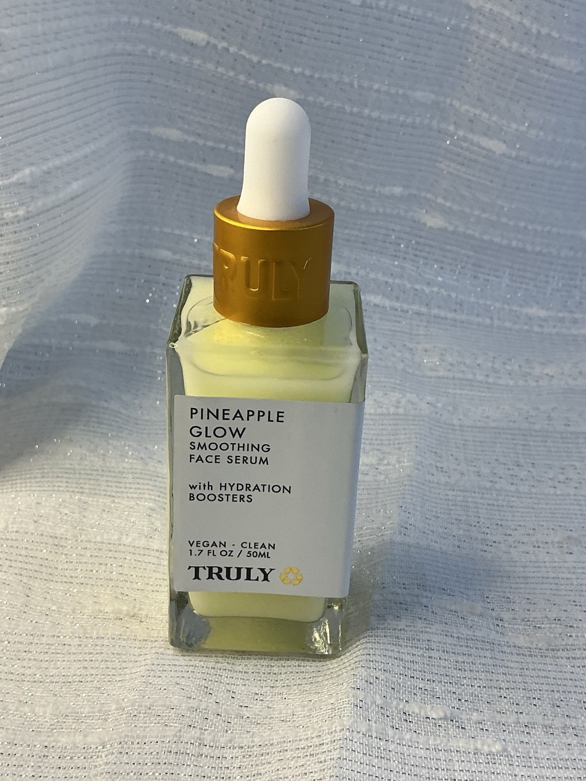 Truly Beauty Pineapple Glow Smoothing Face Serum Brightening ~ 1.7 fl oz / 50 ml
