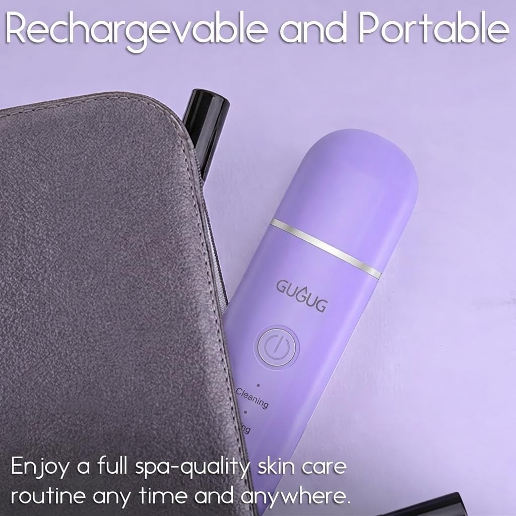 Skin Scrubber Face Spatula Blackhead Remover Pore Cleaner 4 Modes