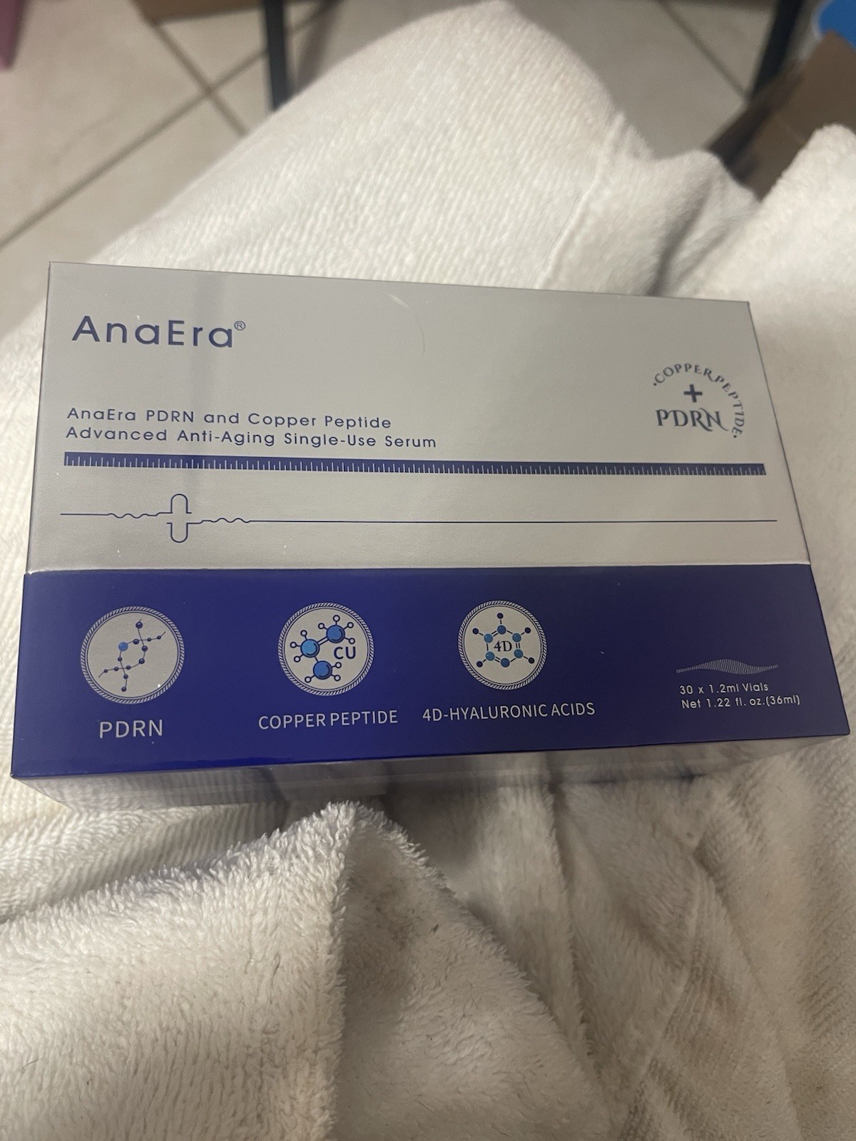 AnaEra PDRN & Copper Peptide Advanced Anti-aging Single Use Serum