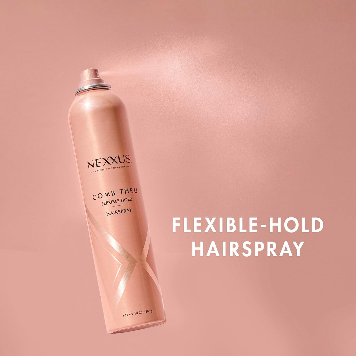 Nexxus Comb Thru Flexible Hold Hair Spray, Brushable 10 Ounce (Pack of 1)