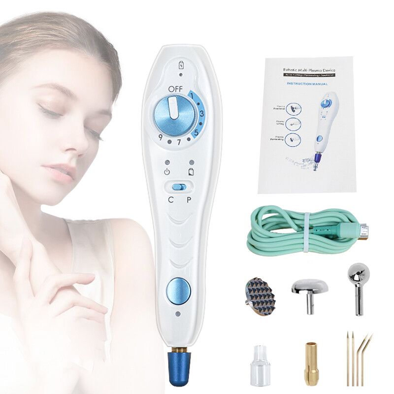 Portable Fibroblast Plasma Pen 500Hz Pulse Skin Tightening Stretch Marks Reducer