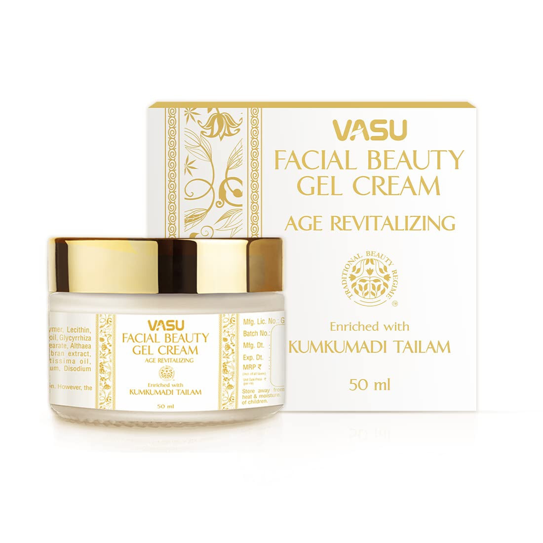 Vasu Kumkumadi Tailam Facial Beauty Gel Face Cream – 50 ml