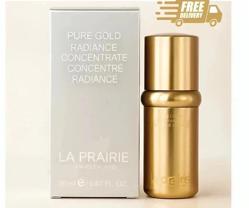 La Prairie Pure Gold Radiance Concentrate 20ml / 0.67oz Face Serum NEW Sealed