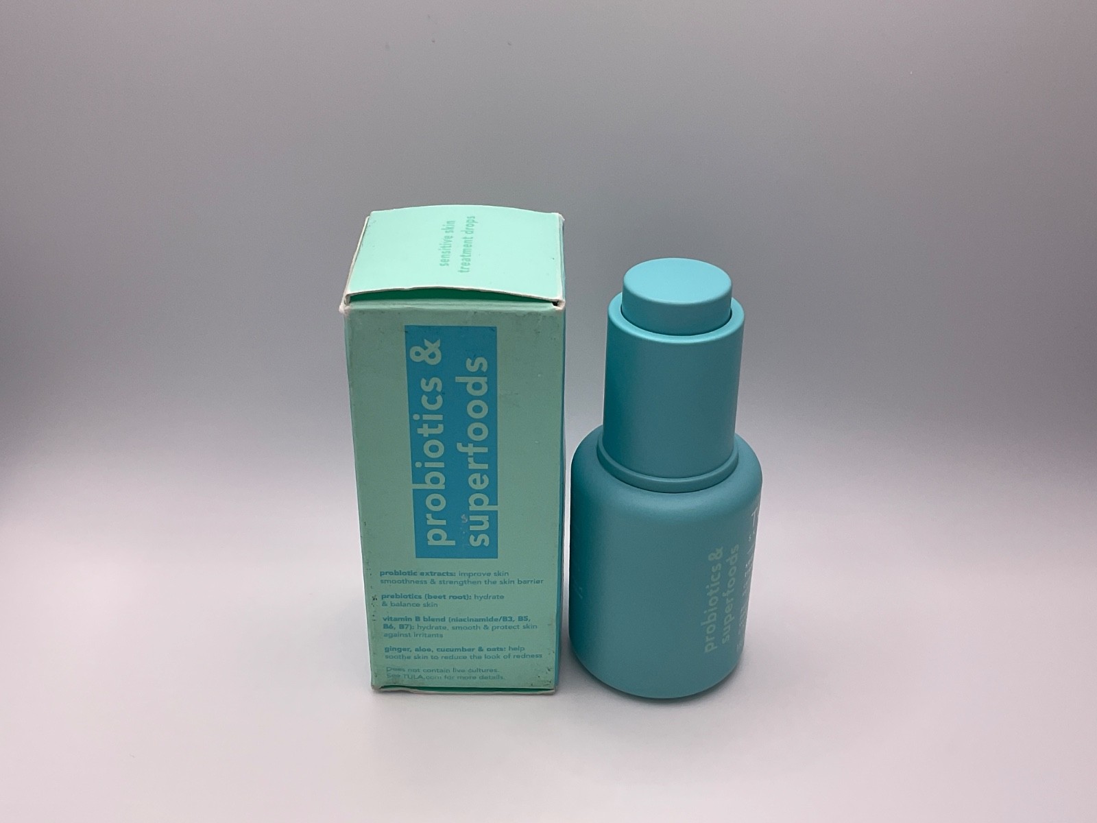 TULA Sensitive Skin Treatment Drops Calming VITAMIN B SERUM ~ Retired ~ Rare
