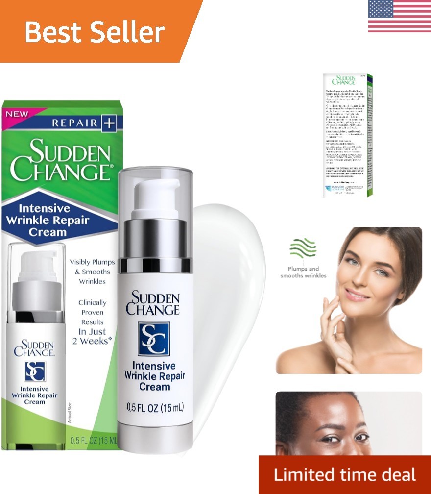 Youthful Radiance: Intensive Anti-Aging Facial Cream for Mature Skin 0.5oz