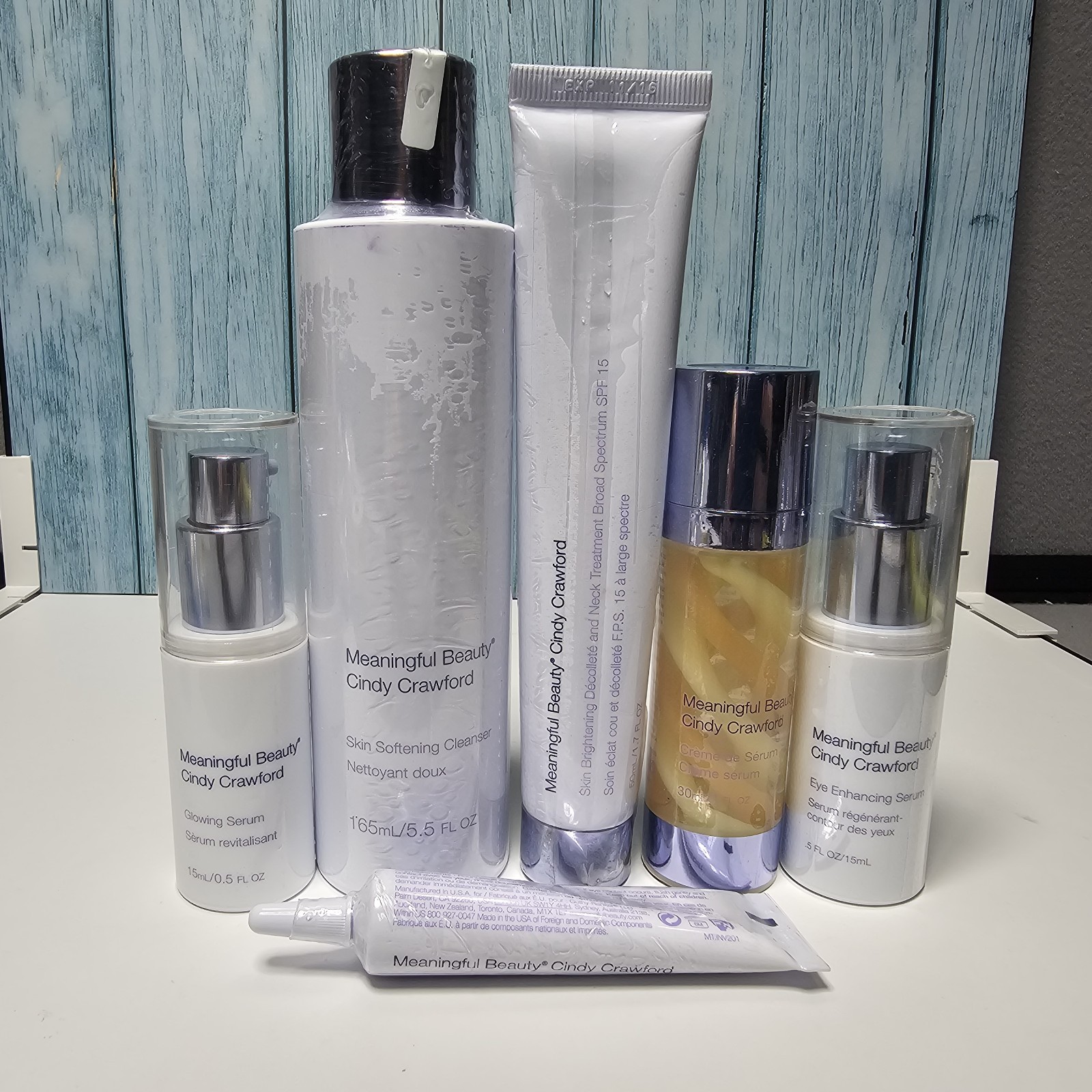 Lot #1 Meaningful Beauty Lot Of 6 Sealed NEW OLD STOCK Cindy Crawford Skin Care