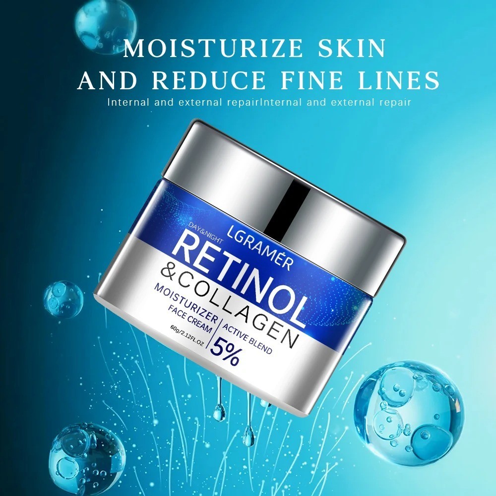Retinol Anti Aging Face Cream Wrinkle Repair Moisturizer Firming Skin Care