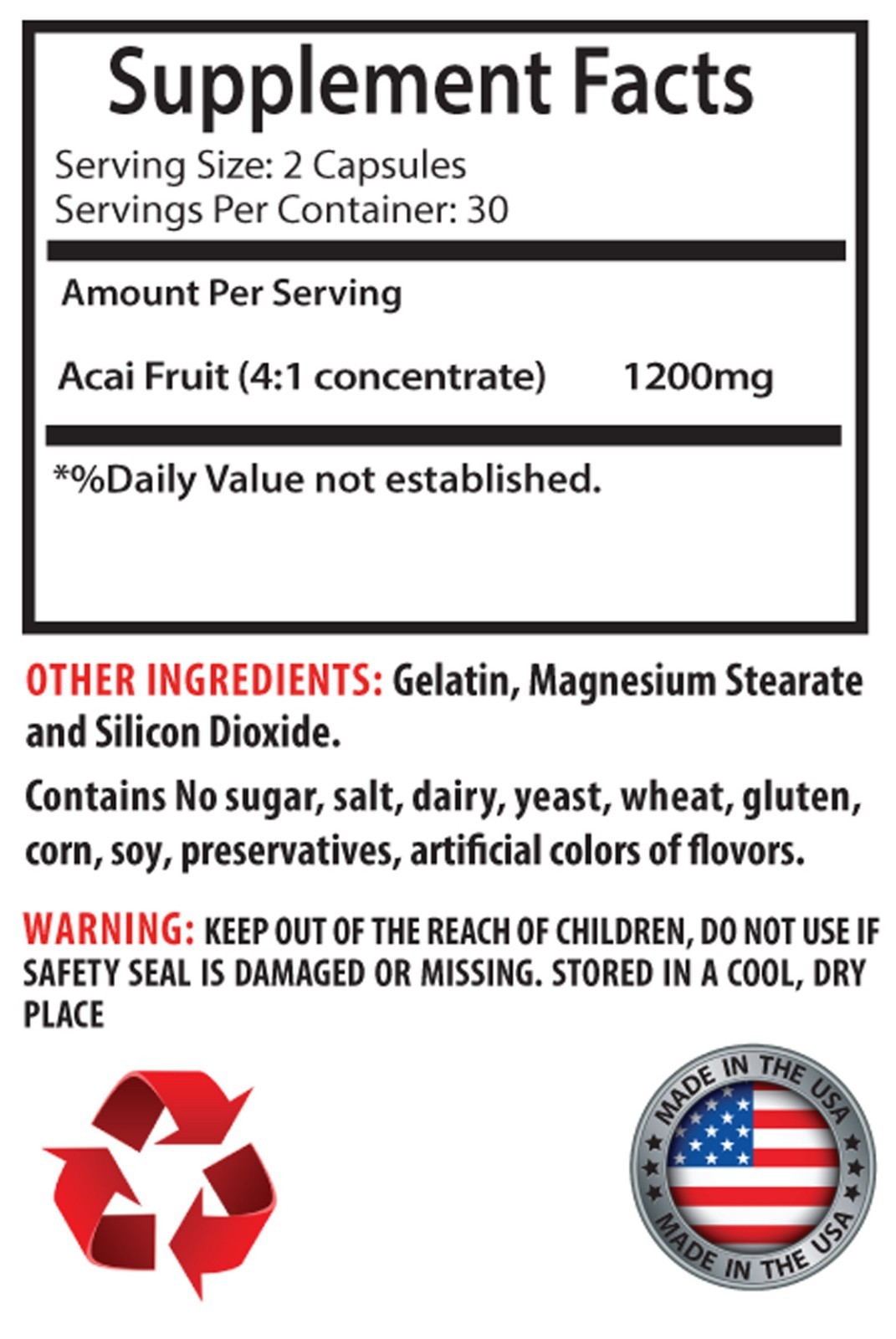 anti aging supplements – ACAI BERRY – ANTI-WRINKLE COMBO 2B – collagen supplemen