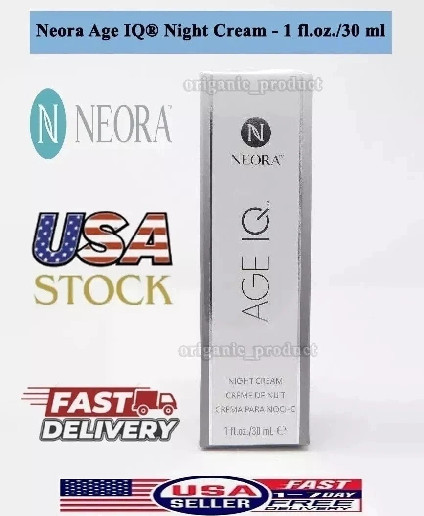 Neora Age IQ Night Cream with Nerium AD – Anti-Aging Wrinkle Serum – New ! 🔥🔥