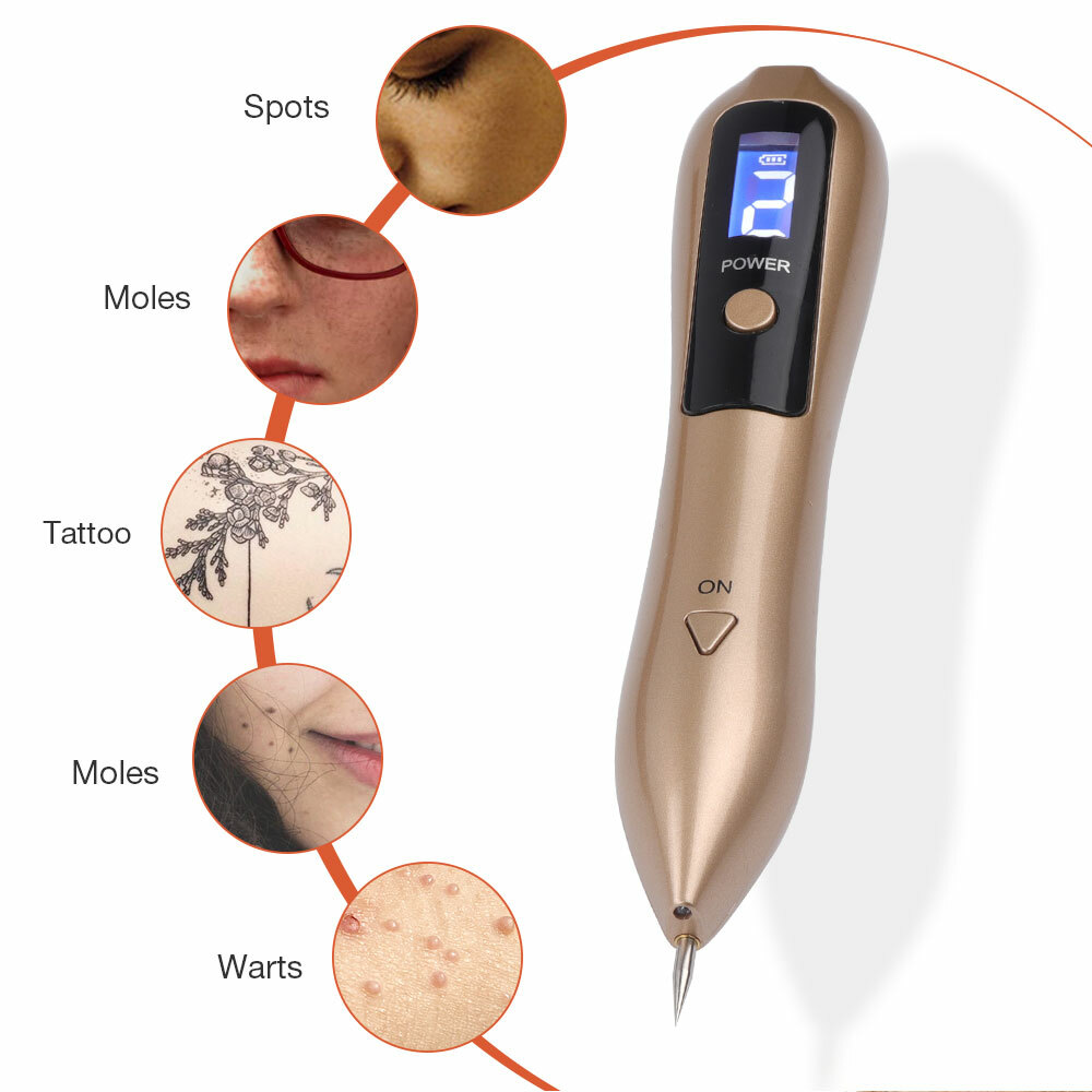 9Gear Fibroblast Plasma Pen Wart Tattoo Freckle Removal Sweep Dark Spot Skin Tag