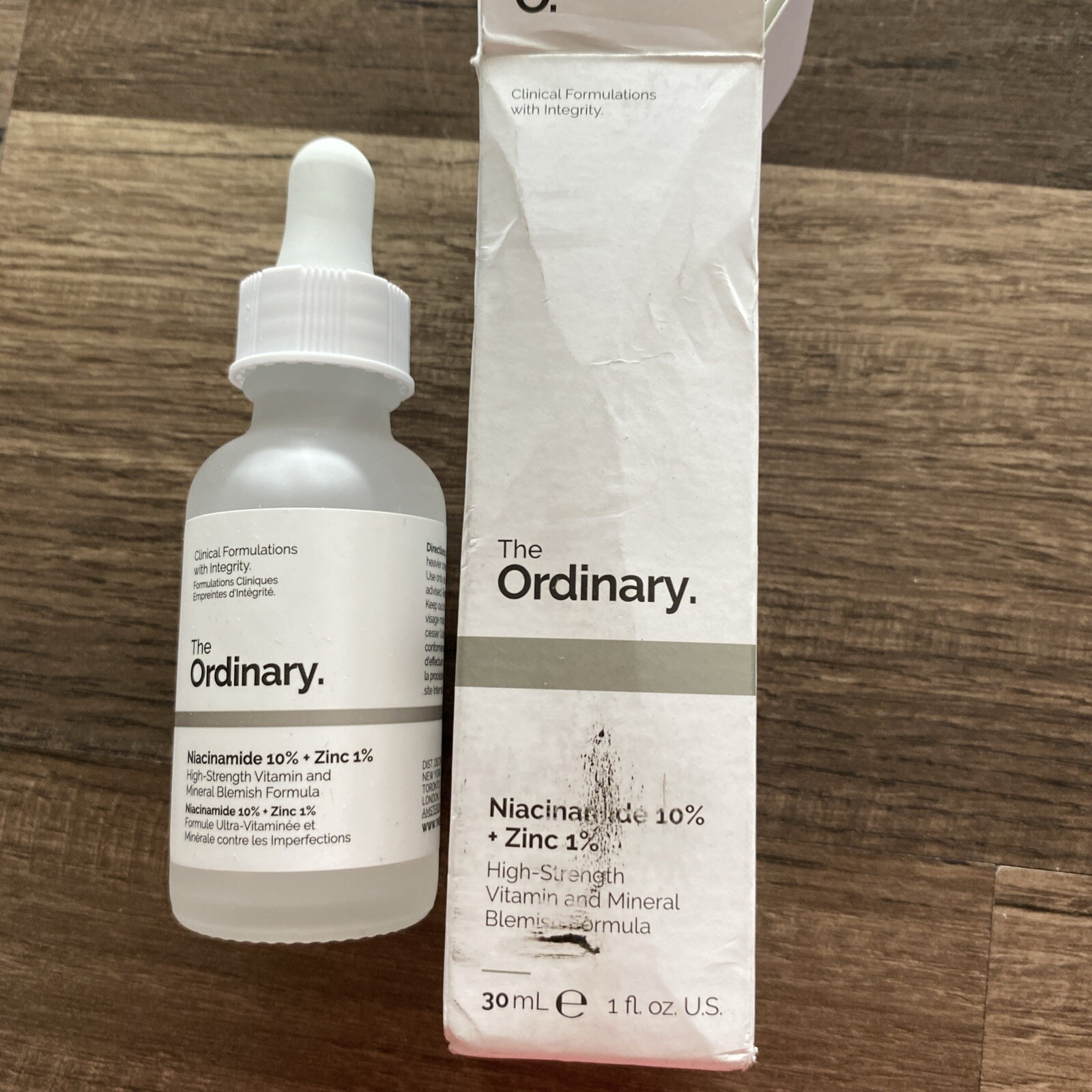 The Ordinary Niacinamide 10% + Zinc 1% 30ml/1 fl oz | USA SELLER | Aw
