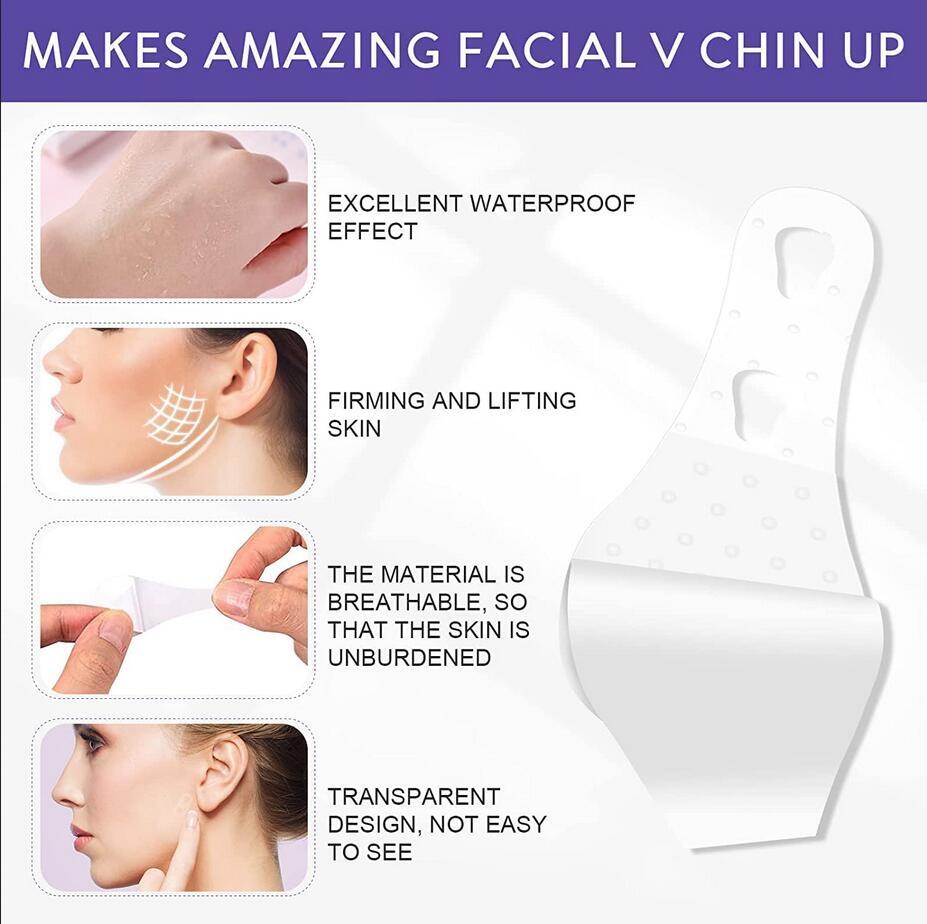 Face Lift Tape, Invisible, Ultra-thin & Waterproof Instant Face Lift Stickers US