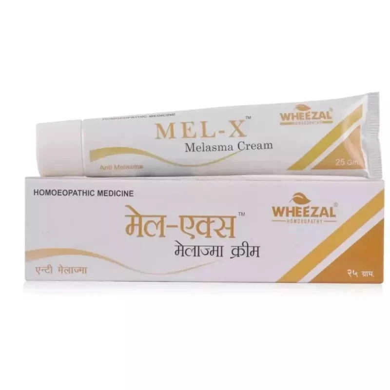 Wheezal Mel-X Melsma Cream for Skin pigmentation & Repair All Skin Types | 25gm