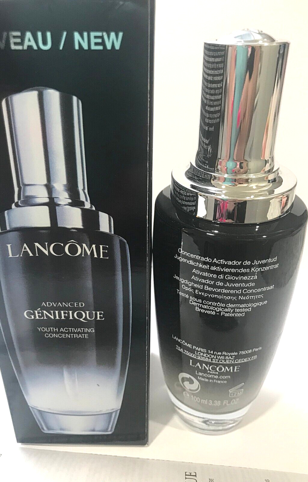2026+ GENIFIQUE XXL Advanced Lancome Youth Activating Concentrate 100ml 3.38oz