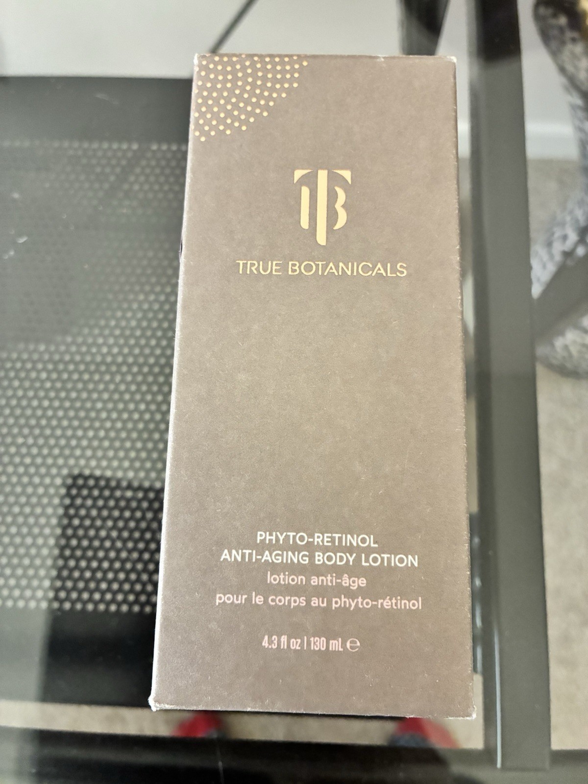 True Botanicals PHYTO – Retinol Anti-Aging Body Lotion 130 mL 4.3 Fl Oz NIB