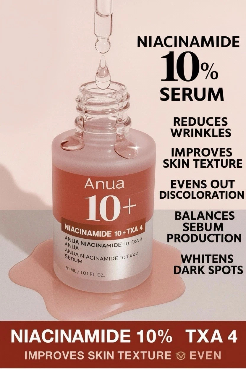 Anua Niacinamide 10% + TXA Dark Spot Correcting Serum 30ml