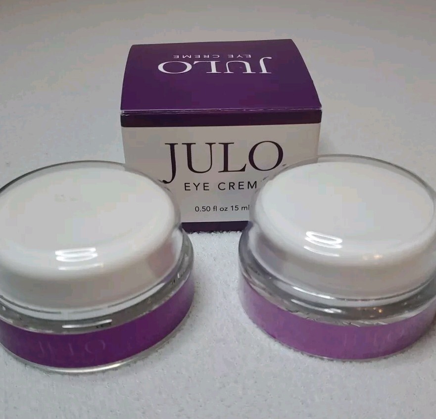 Julo Eye Creme Anti-aging Cream .5 Oz Reduce Eliminate Wrinkles – Two NEW SEALED