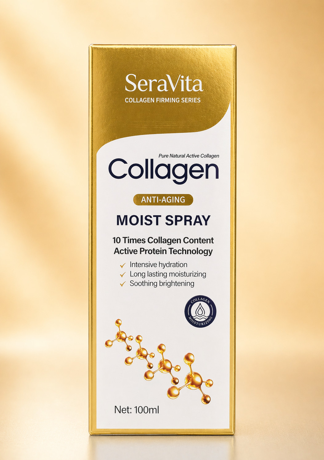 SeraVita Anti Aging Collagen Moist Spray 3.4oz BRIGHTENS + FIRMS ✨AUTHENTIC!✨
