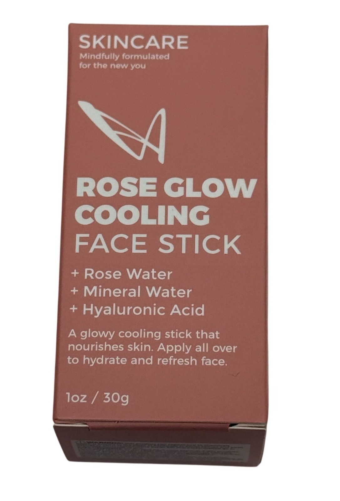 LA Splash Rose Glow Cooling Face Stick Rose Water Hyaluronic Acid