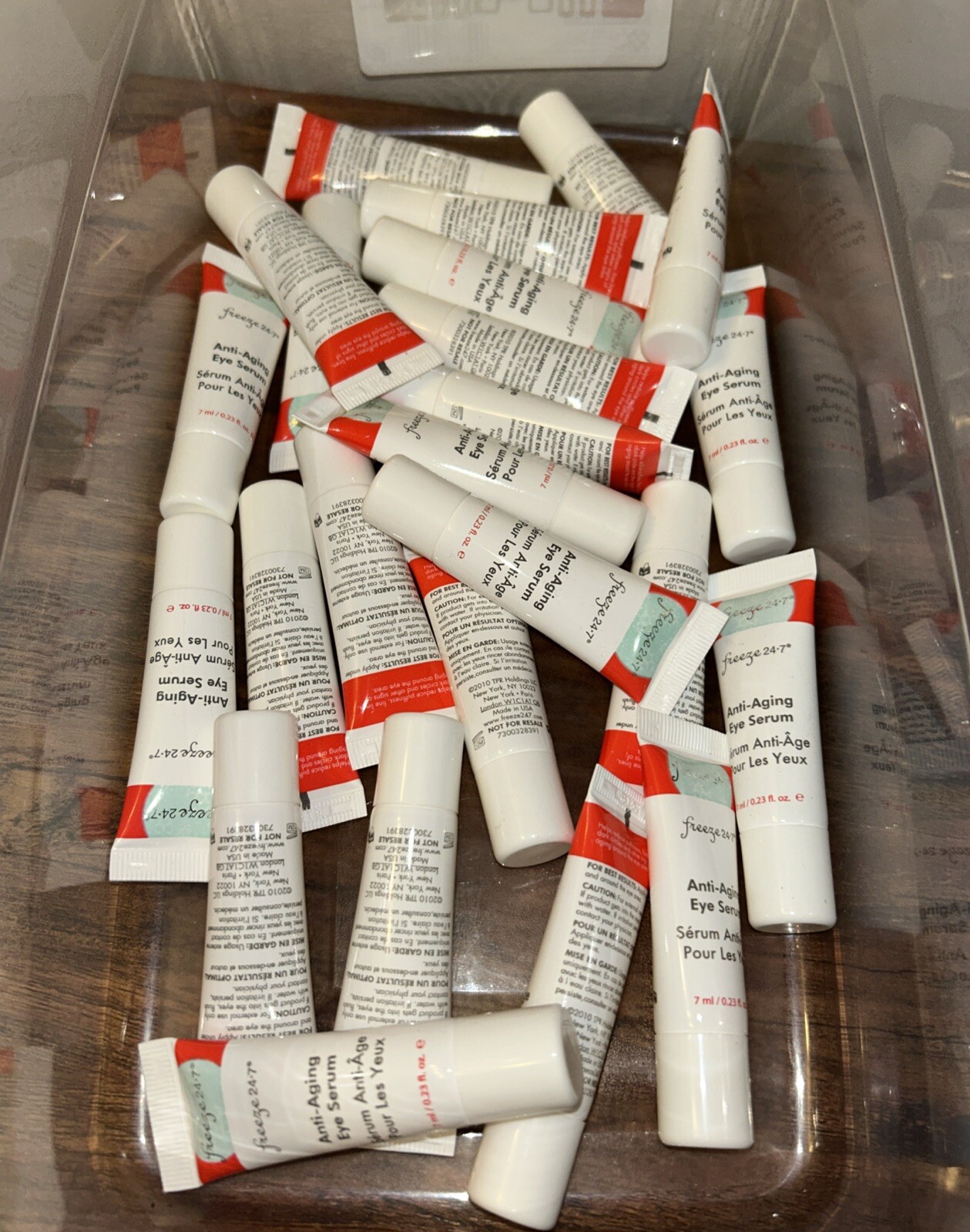 24 Packs, Freeze 24-7 Anti-Aging Eye Serum 7 ml / 0.23 Fl. oz