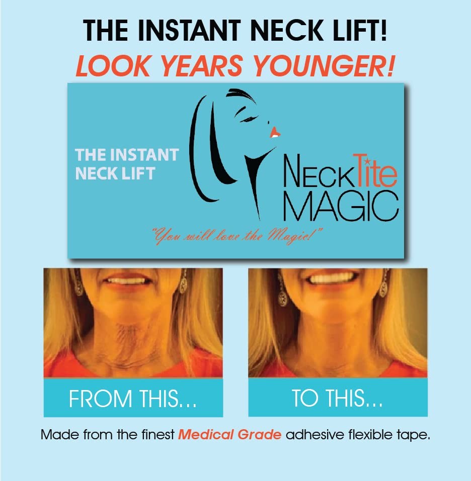 NeckTITE Magic – The Instant Neck Lift 12 Count (Pack of 1)