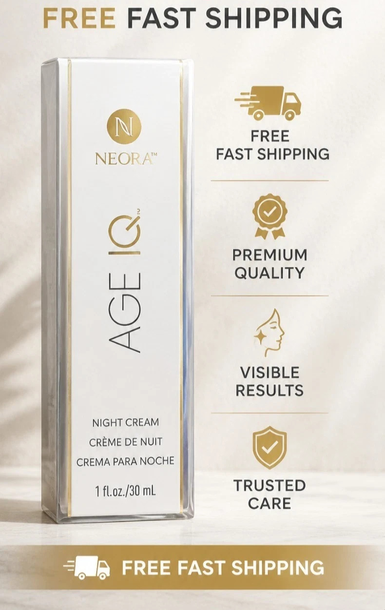 Neora Nerium Age IQ Night Cream 1 oz Full Size Sealed New Free Fast Shipping