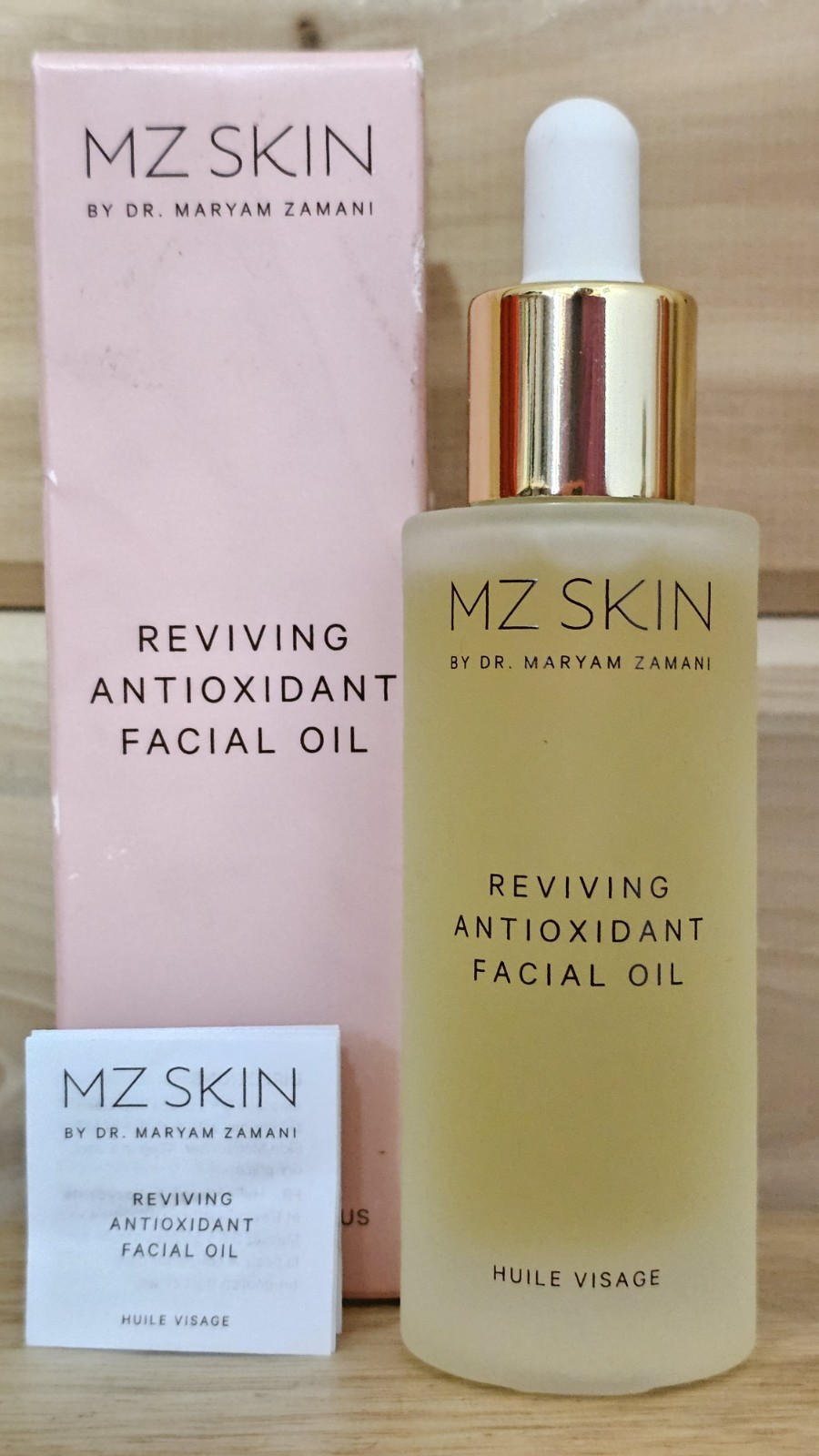 MZ Skin By Dr. Maryam Zamani Reviving Antioxidant Facial Oil 30mL/1.01 Fl.oz NIB