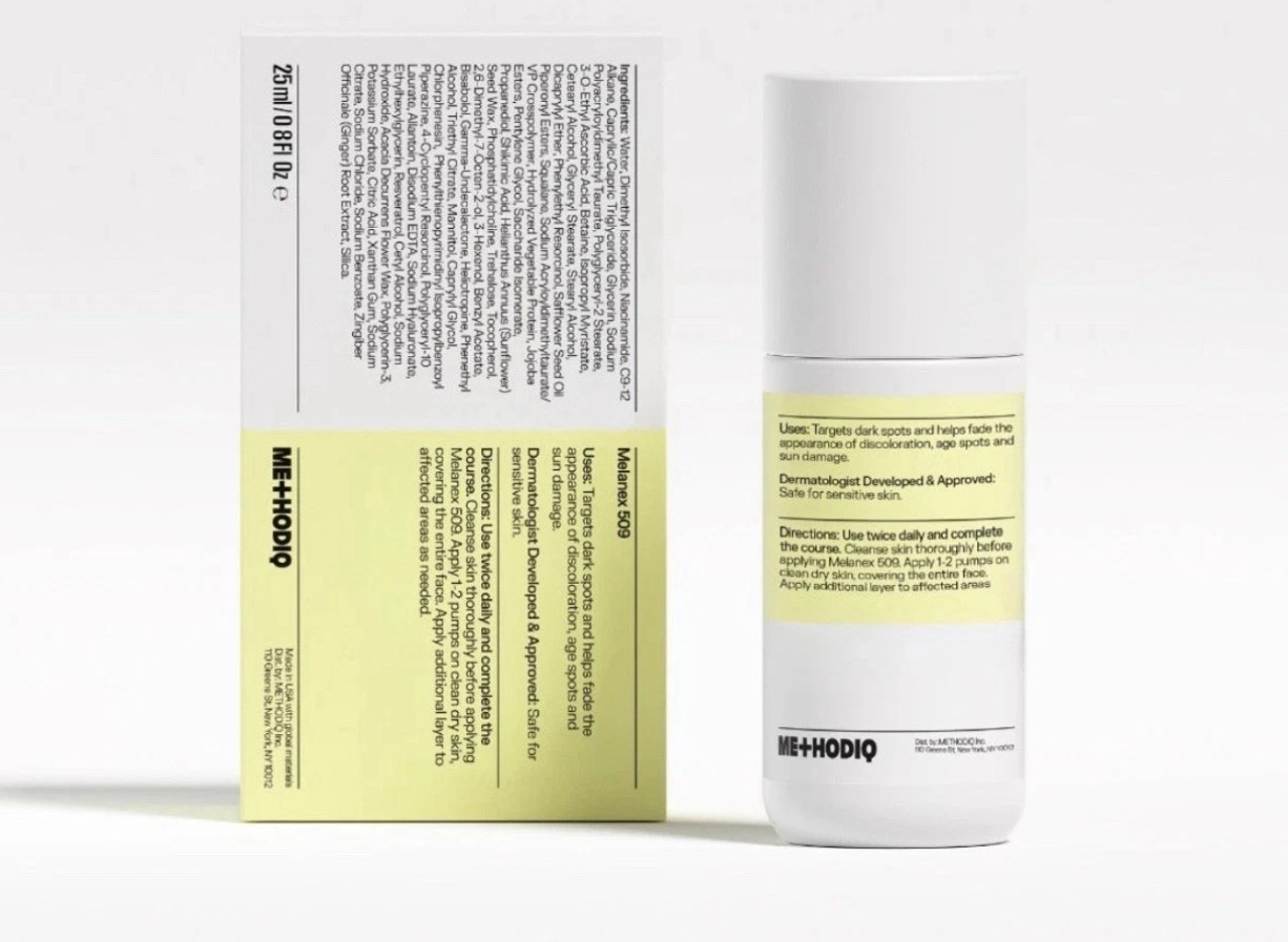 Melanex 509 Niacinamide, Resveratrol Vitamin C / 25ml / .8 oz NIB NEW