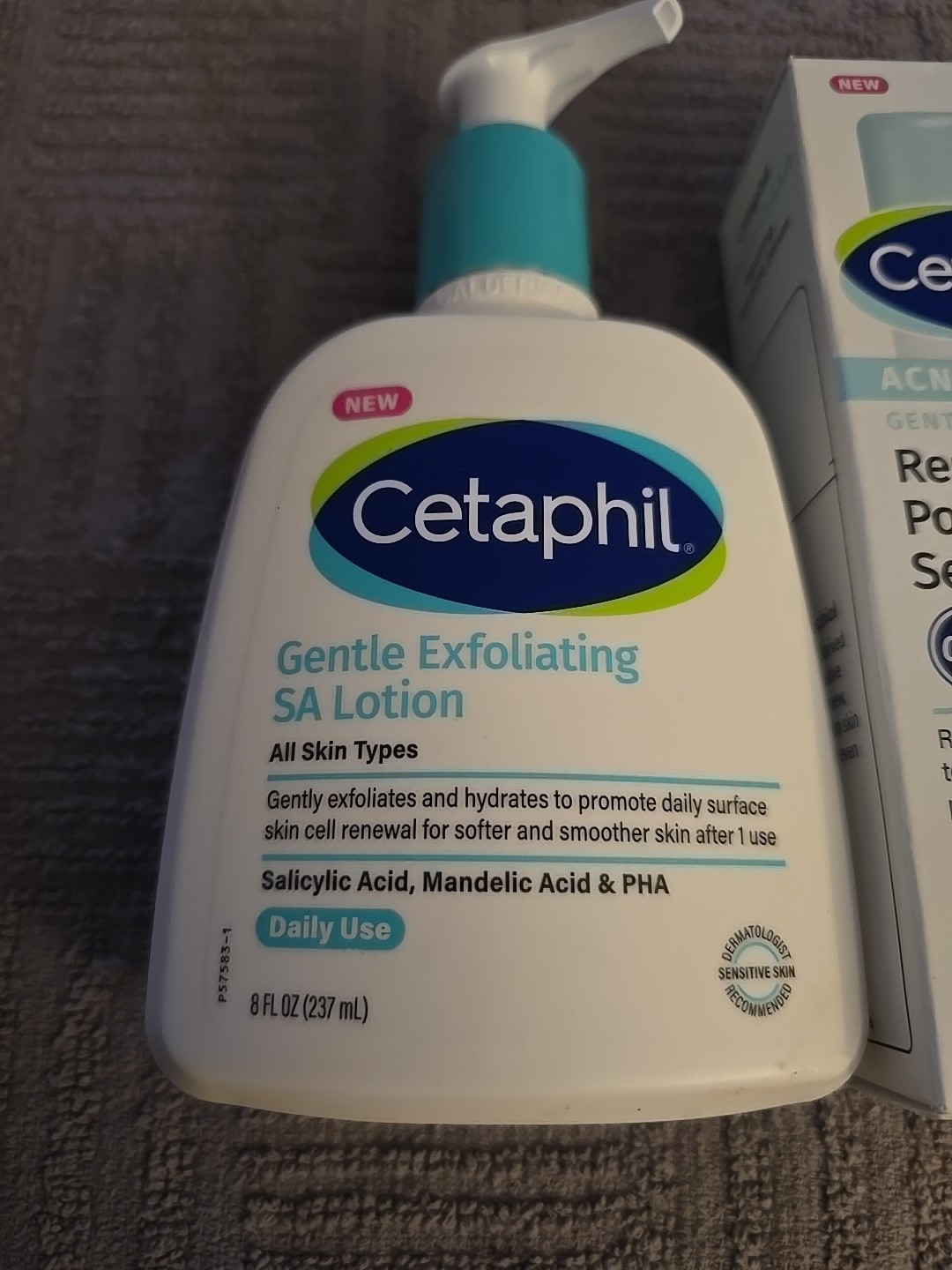 3 Pc Cetaphil Exfoliating Lotion/Acne Serum/Hydrating Serum (N011)