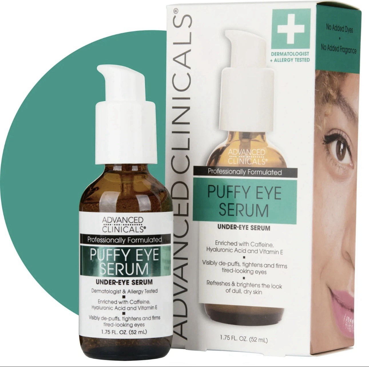 Puffy Eye Serum, Professional Correction Serum, 1.75 fl oz (52 ml)