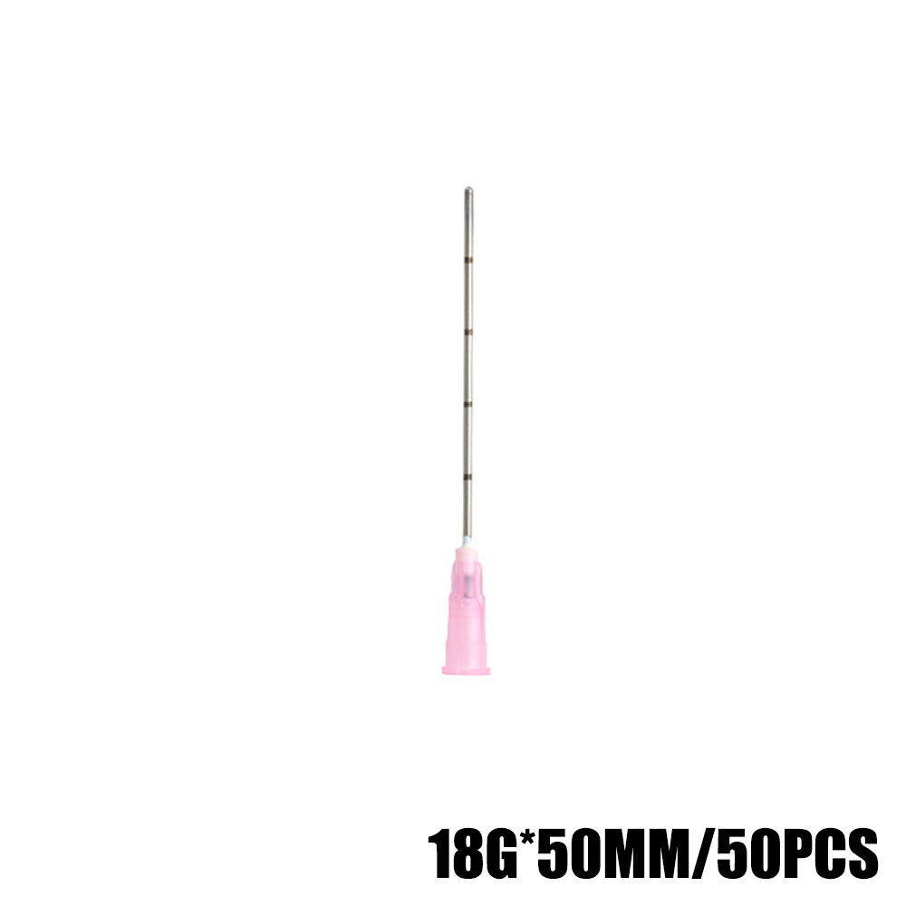 5pcs Disposable Cannula Needle with Puncture 18g/22g/23g/25g/27g/30g 25/50mm