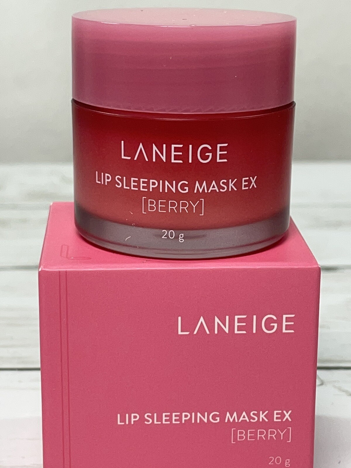 LANEIGE LIP SLEEPING MASK EX ~ Berry 20g ~ Exp Date: 11/2024 Factory Sealed