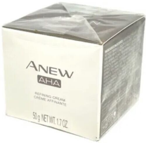 AVON ANEW AHA(Alpha Hydroxy Acid) REFINING CREAM – 1.7 FL OZ-NIB-Factory Sealed!
