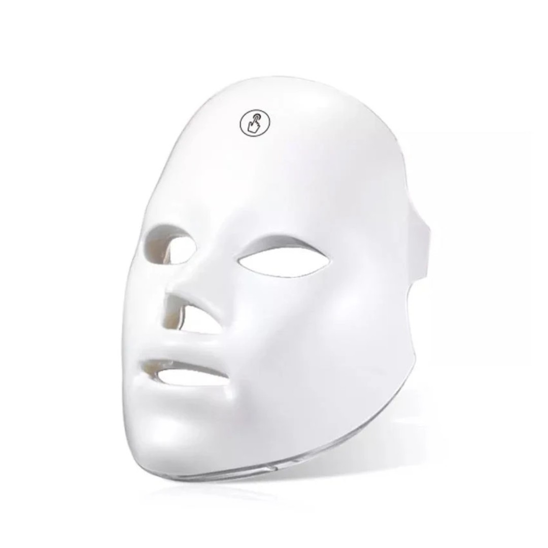 7 Color LED Light Photon Face Mask Skin Facial Therapy Wrinkle USB Rechargeable