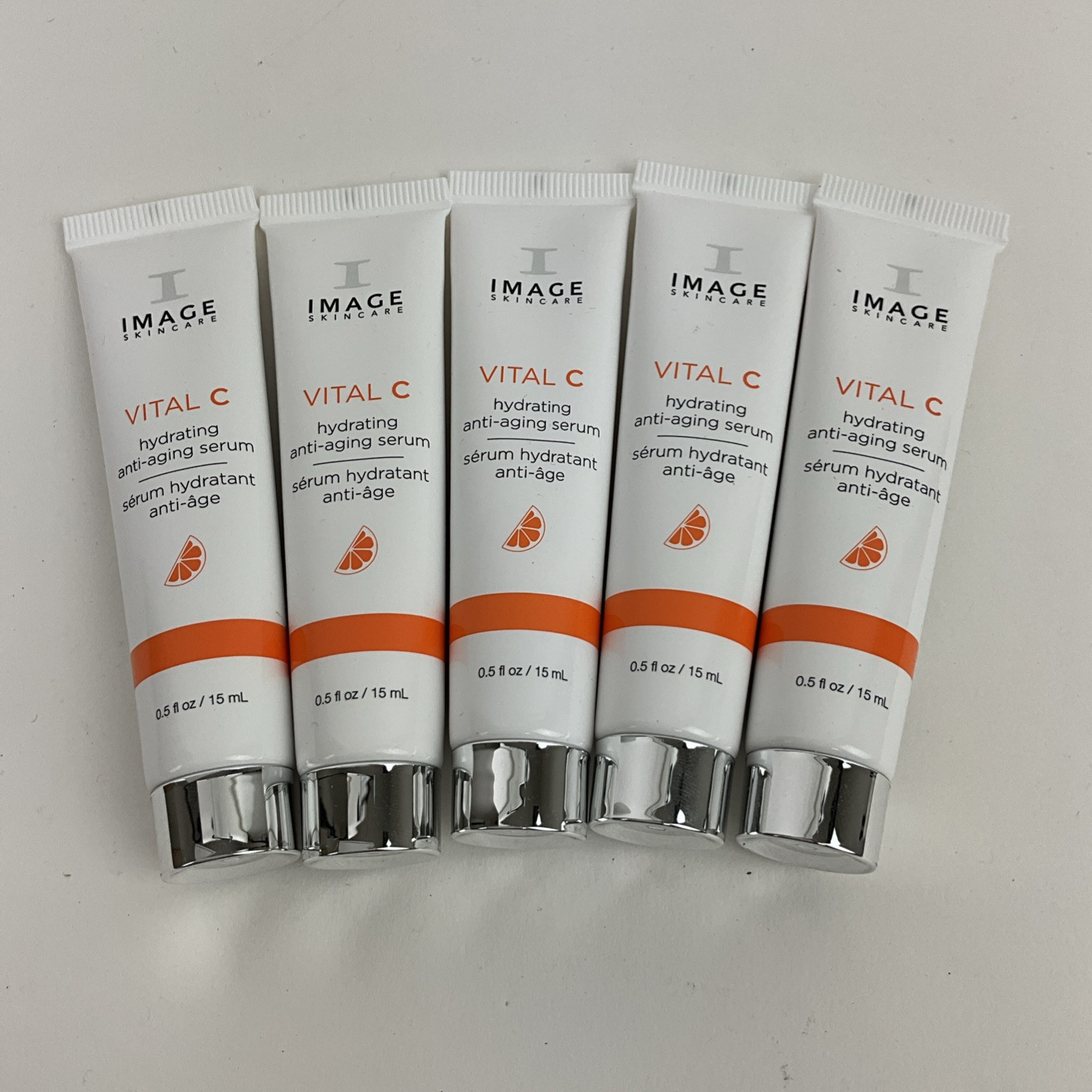 5 pack image VITAL C hydrating anti-aging serum sérum hydratant anti-age 0.5oz