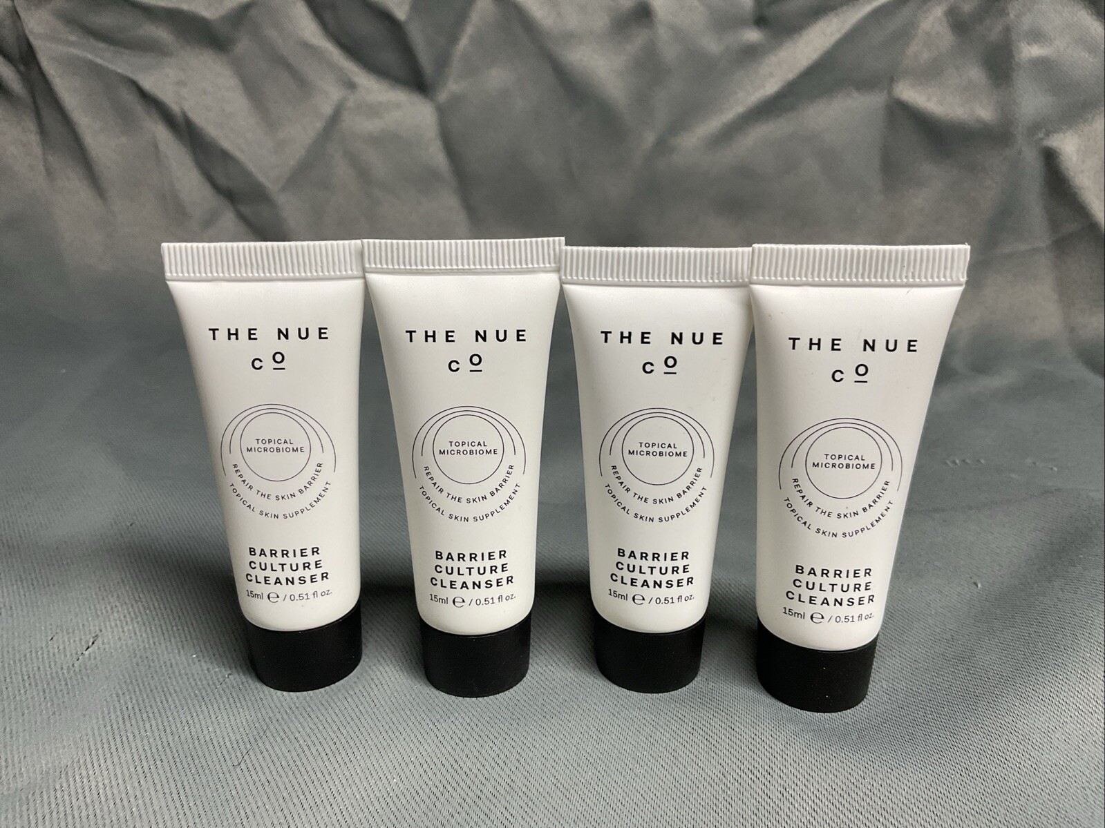4X The Nue CoBarrier Culture Cleanser 15ml / 0.51oz each Sample Sz New Sealed