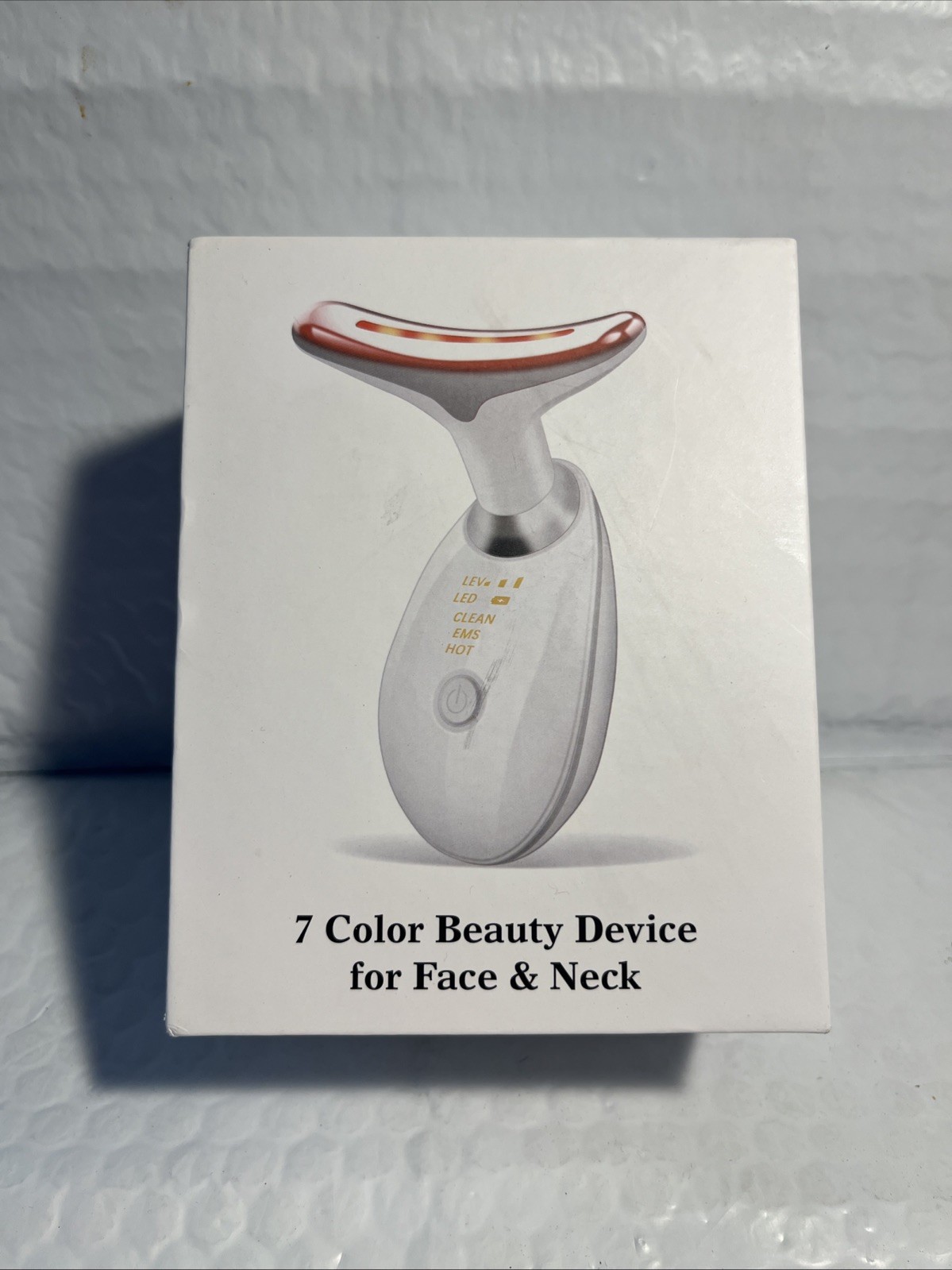 7 Color Facial Beauty Device For Face And Neck Care -Open Box New