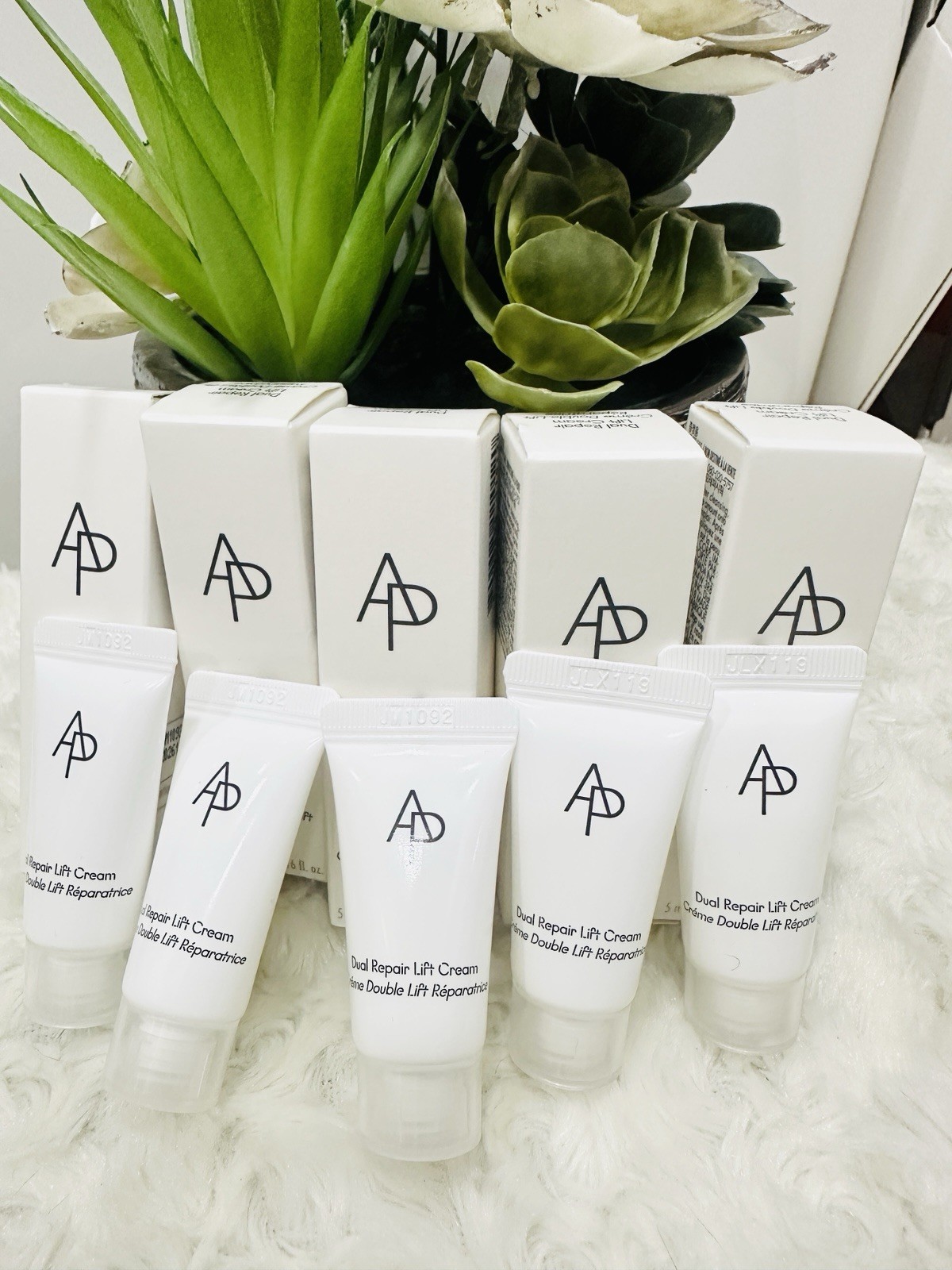 Amorepacific AP Dual Repair Lift Cream 5ml x 5pcs PDRN Firming Anti-Aging