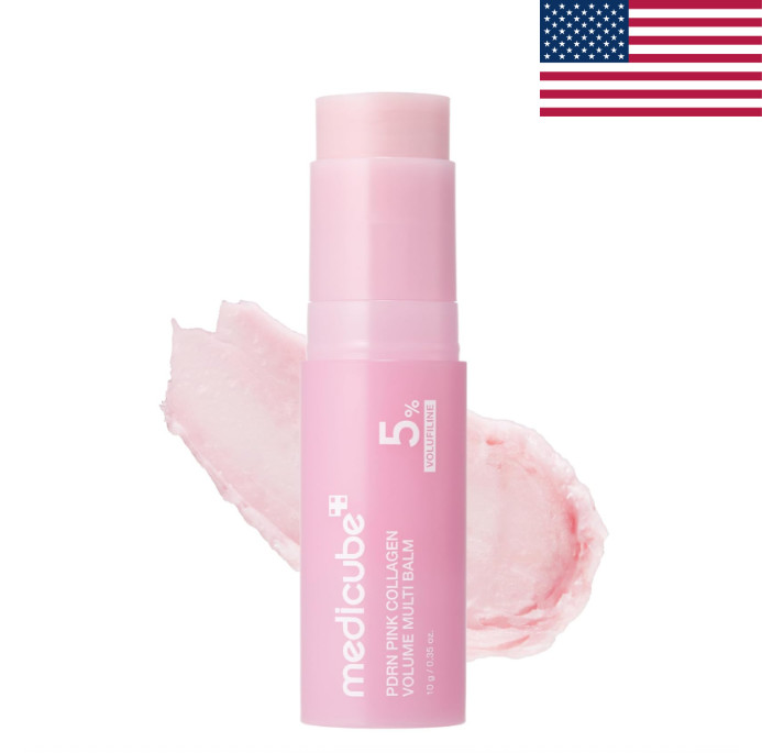 medicube PDRN Pink Collagen Volume Multi Balm Stick K-Beauty Face Body Balm