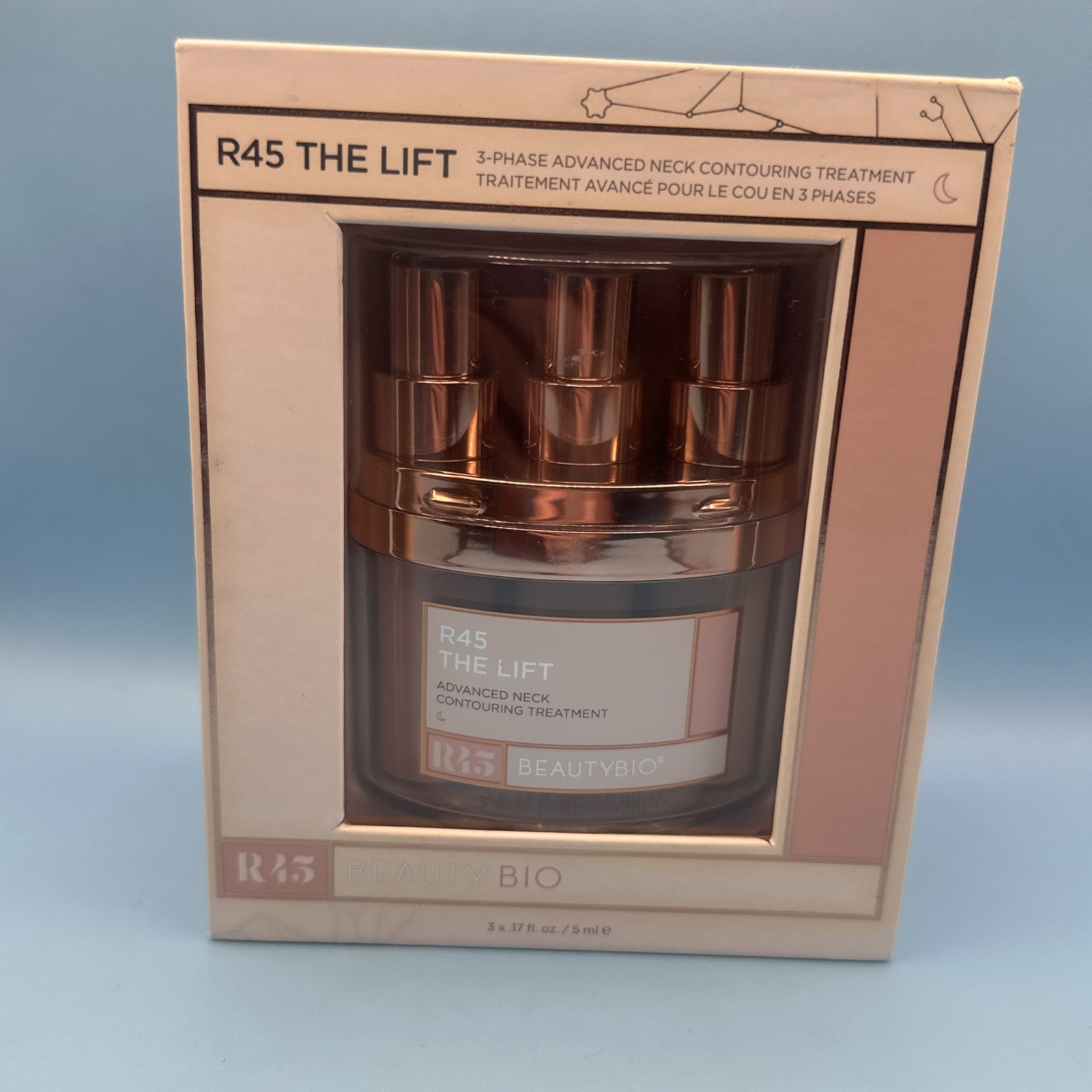 BeautyBio R45 The Lift 3-Phase Advanced Neck Contouring Treatment Sealed.