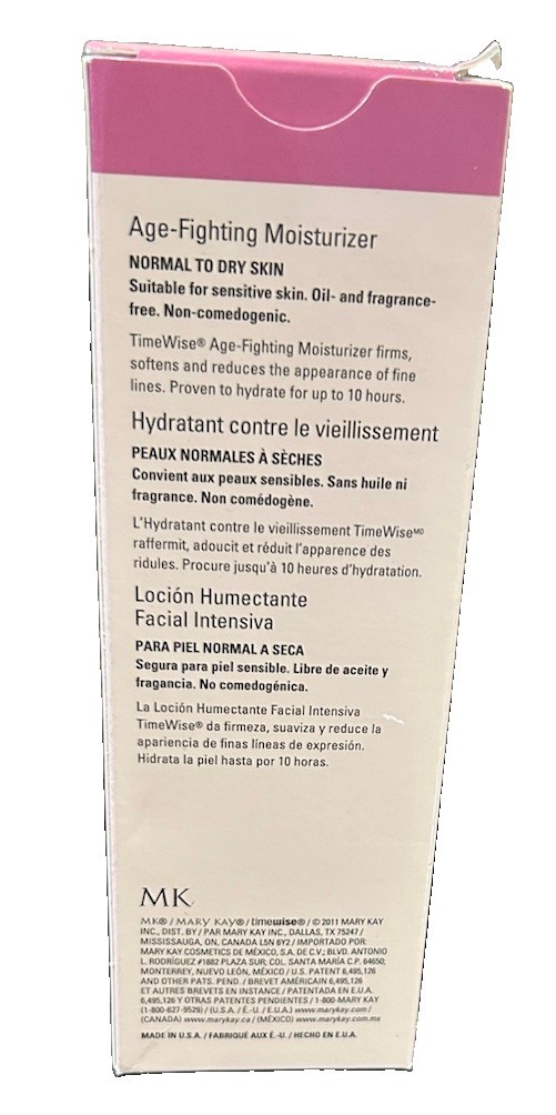 Mary Kay Time Wise Age Fighting Moisturizer 3.3 oz New In Box Full Size