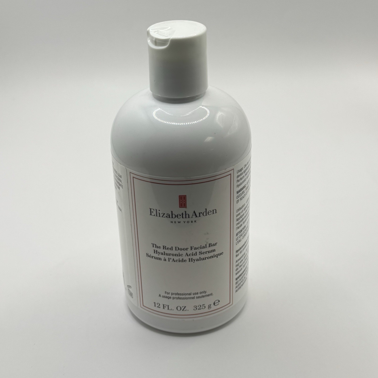 Elizabeth Arden Red Door Facial Bar Hyaluronic Acid Serum 12oz Pro Spa Backbar